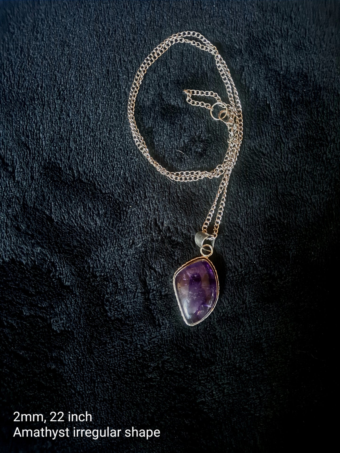 Amethyst irregular shape