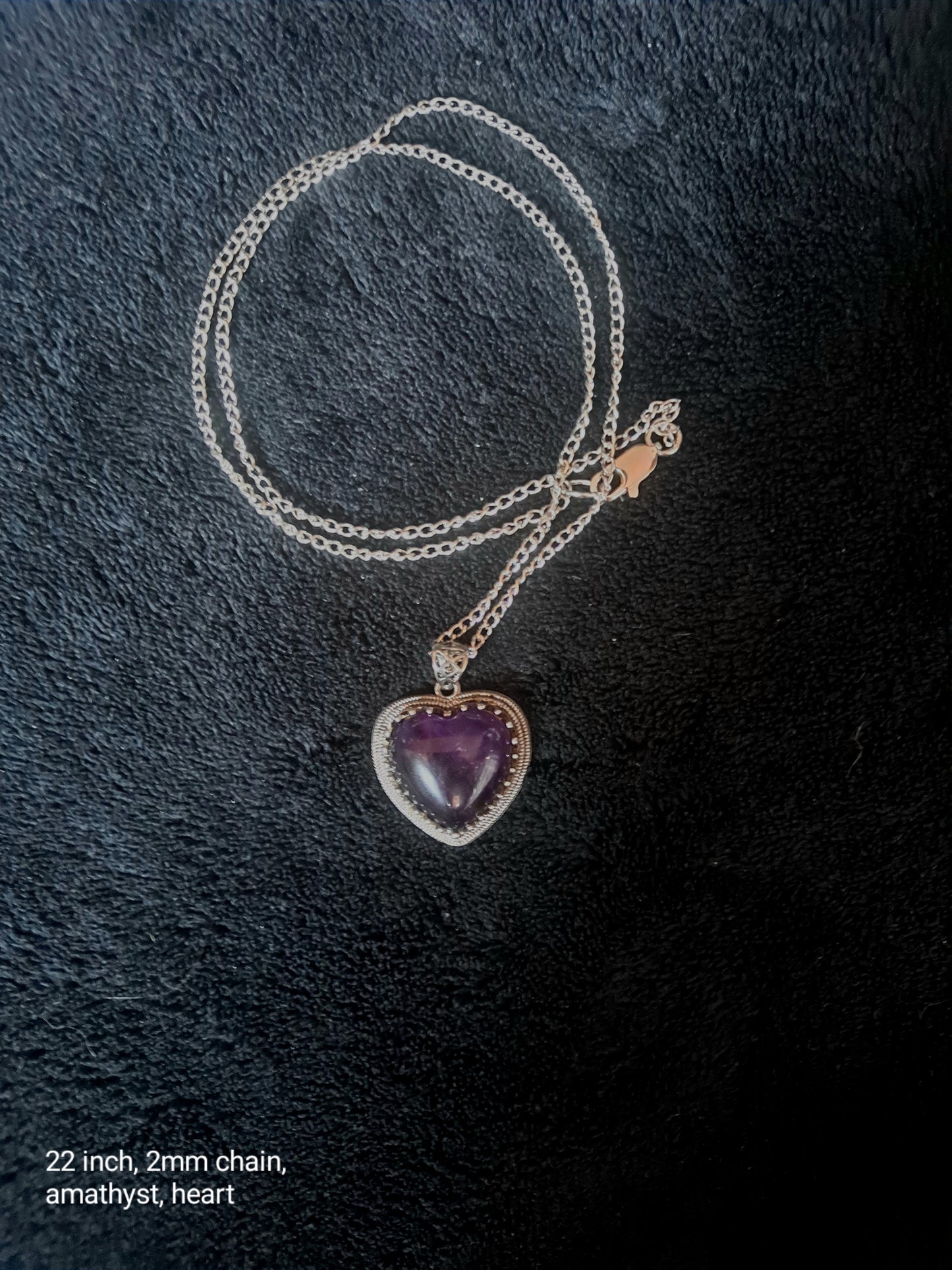 Amethyst Heart