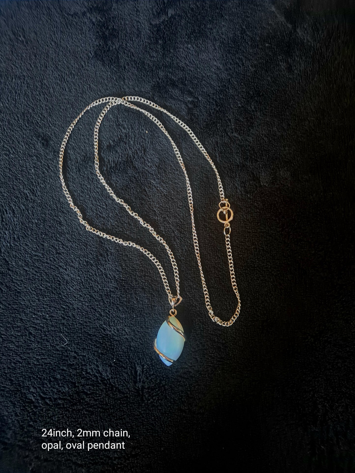 Opal Oval Necklace