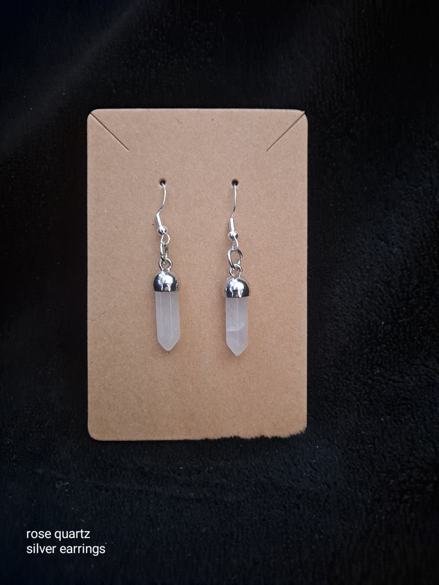 Rose Quartz Earriings